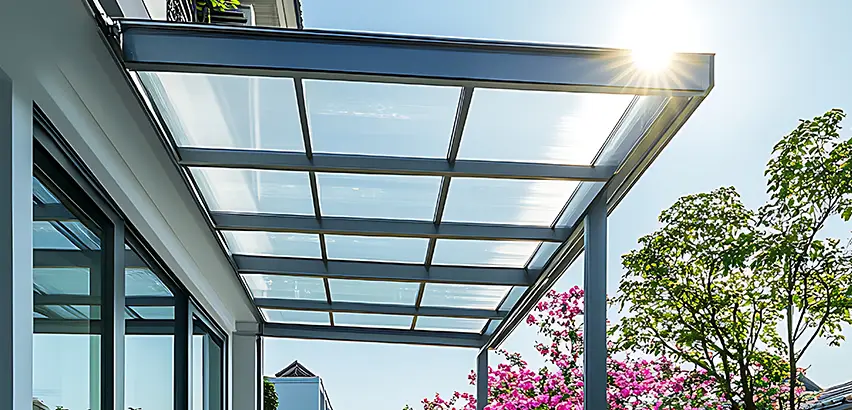 Glass Patio Roof Installation in Woodridge
