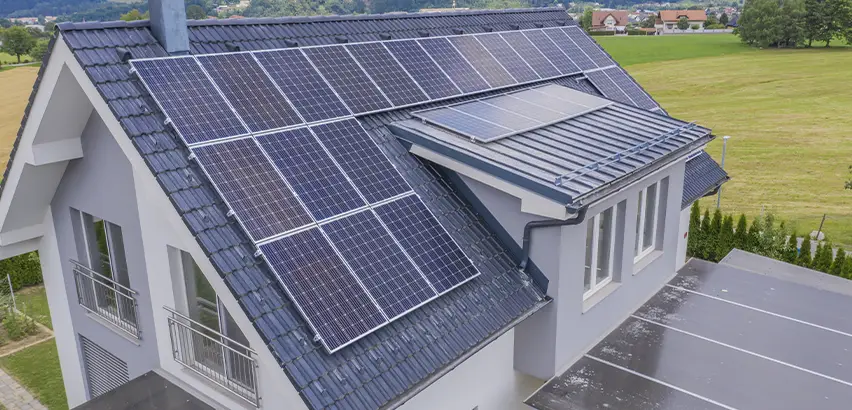 Residential Solar Roof Installation in Woodridge