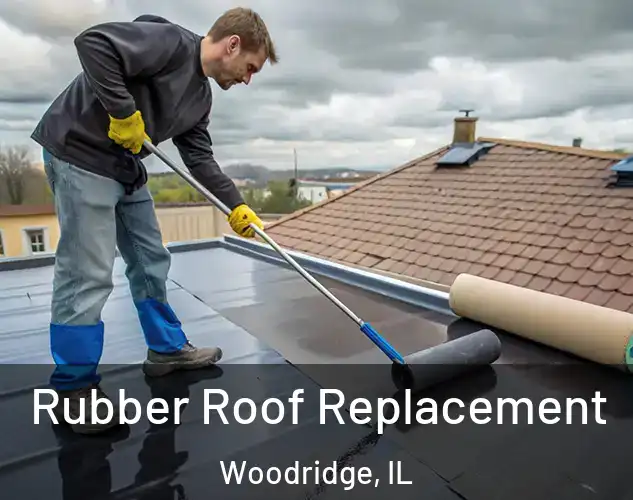  Rubber Roof Replacement Woodridge, IL